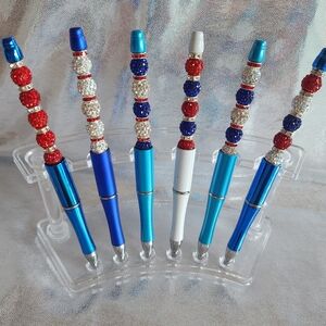 Patriotic hand-crafted pens